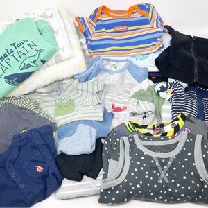 Boys 27 Piece Bundle Sizes 3/ 3-6/ 6-9 Months